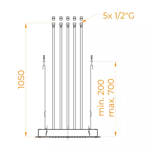 Верхний многофункциональный душ RGW SP-71, изображение 6