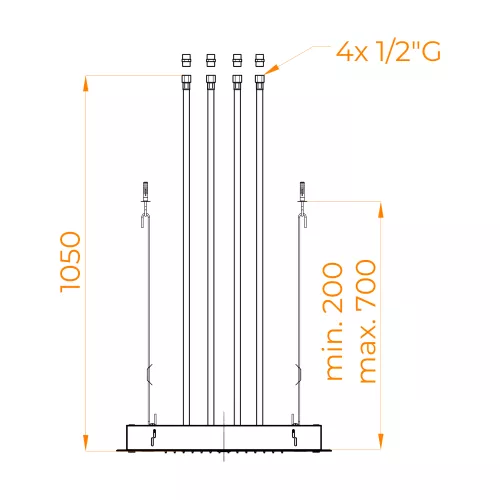 Верхний многофункциональный душ RGW SP-73, изображение 5