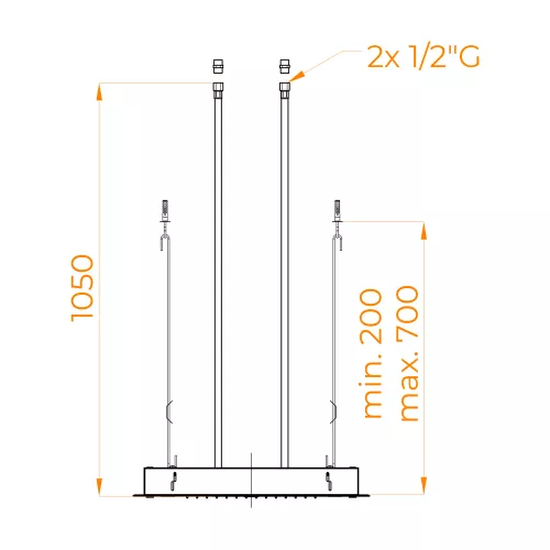 Верхний многофункциональный душ RGW SP-74, изображение 4