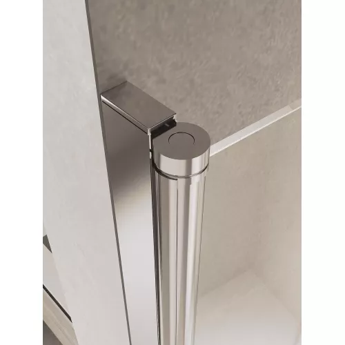 Душевая дверь RGW PA-104, Цвет стекла: прозрачное, Цвет профиля: Хром, Выбрать размер: 80, изображение 5