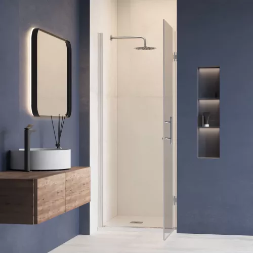 Душевая дверь RGW HO-011, Цвет стекла: прозрачное, Цвет профиля: Хром, Выбрать размер: 60, изображение 3