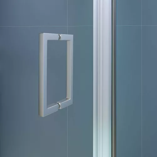 Душевая дверь RGW SV-05-Gr Серый/Прозрачное, Цвет стекла: прозрачное, Цвет профиля: Серый, Выбрать размер: 100, изображение 3