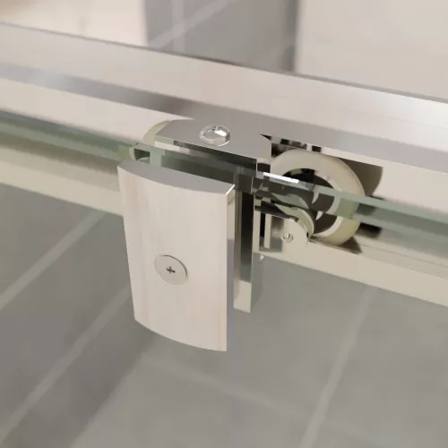 Душевая дверь RGW PA-14 100х195, Цвет стекла: шиншила, Цвет профиля: Хром, Выбрать размер: 100, изображение 9