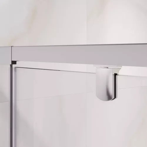 Душевая дверь RGW PA-008, Цвет стекла: прозрачное, Цвет профиля: Хром, Выбрать размер: 80, изображение 4