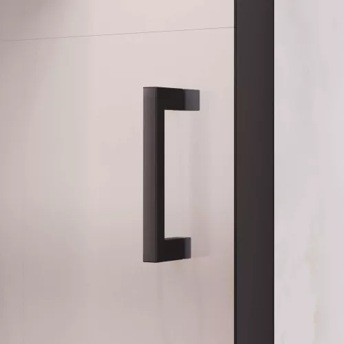 Душевая дверь RGW PA-017B, Цвет стекла: прозрачное, Цвет профиля: Черный, Выбрать размер: 160, изображение 5