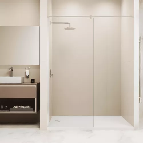 Перегородка для душа RGW WA-034 прозрачное/хром, Цвет стекла: прозрачное, Цвет профиля: Хром, Выбрать размер: 70, изображение 3