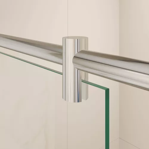 Перегородка для душа RGW WA-034 прозрачное/хром, Цвет стекла: прозрачное, Цвет профиля: Хром, Выбрать размер: 70, изображение 4