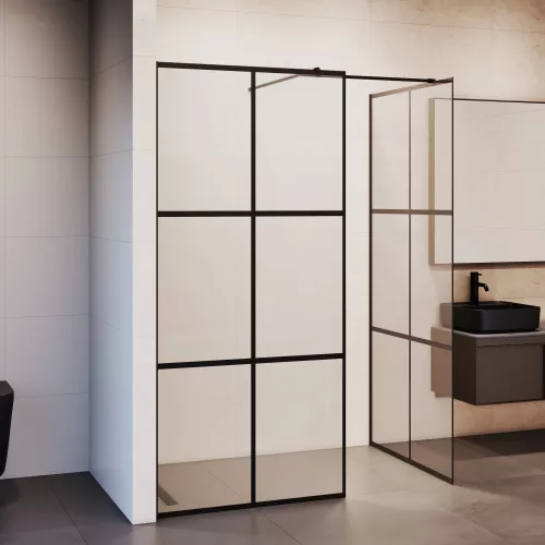 Перегородка для душа RGW WA-021B (WA-011B (2 шт.) + S-1220B) 90х100, изображение 3