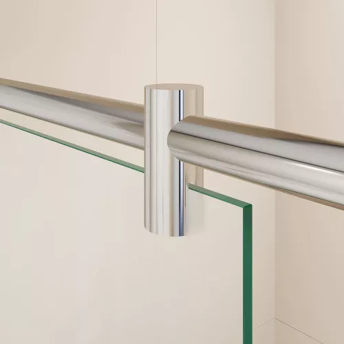 Перегородка для душа RGW WA-034 матовое/хром (8мм), Цвет стекла: матовое-сатинат, Цвет профиля: Хром, Выбрать размер: 90, изображение 5