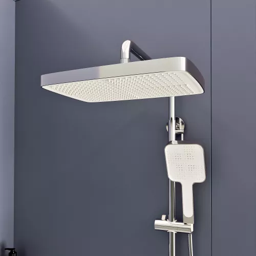 Душевая стойка  RGW SP-34 с термостатом, Выбрать цвет: Хром, изображение 5