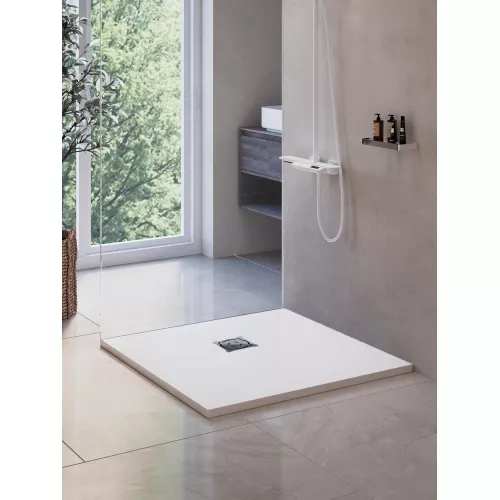 Душевой поддон квадратный RGW ST-W Белый, Выбрать цвет: Белый, Выбрать размер: 800x800, изображение 8