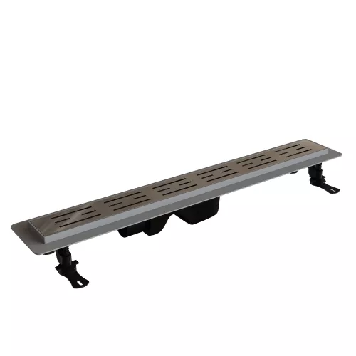 Душевой лоток  RGW Drain Leo-20 хром, Выбрать размер: 80, изображение 6