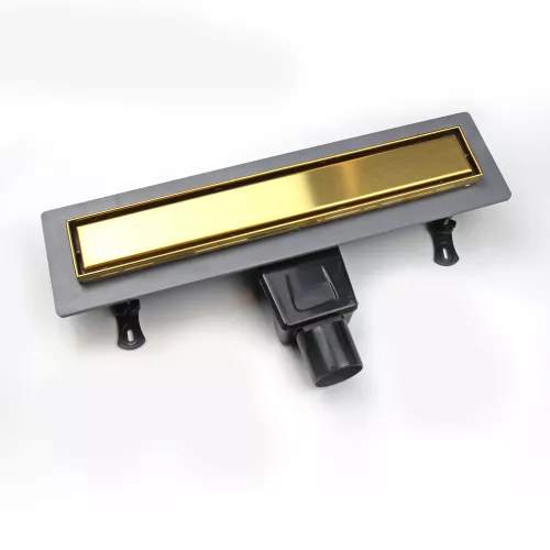 Душевой лоток RGW Drain Leo-31Gb золото, Выбрать цвет: Золото, Выбрать размер: 60, изображение 10