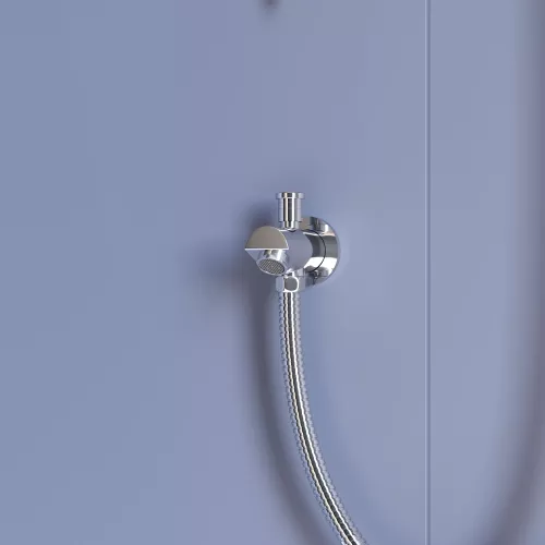 Душевая система встраиваемая RGW SP-52, Выбрать цвет: Хром, изображение 14