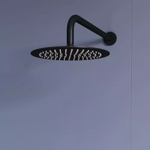 Душевая система встраиваемая RGW SP-52B, Выбрать цвет: Черный, изображение 10