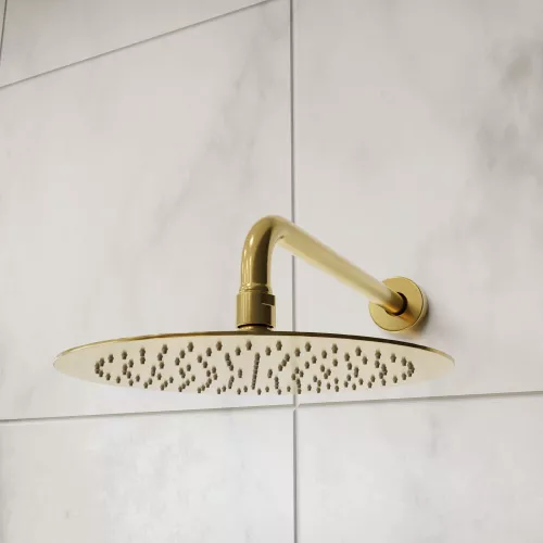 Душевая система встраиваемая RGW SP-55G, Выбрать цвет: Золото, изображение 5