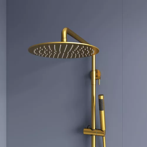 Душевая стойка RGW SP-33G, Выбрать цвет: Золото, изображение 13