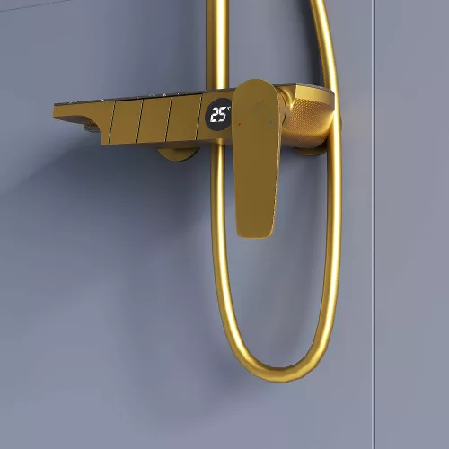 Душевая стойка RGW SP-33G, Выбрать цвет: Золото, изображение 5