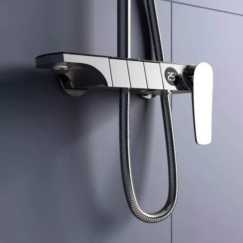 Душевая стойка RGW SP-33, Выбрать цвет: Хром, изображение 11