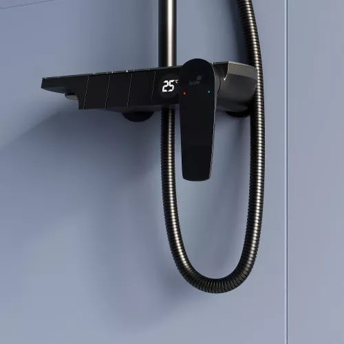 Душевая стойка RGW SP-33B, Выбрать цвет: Черный, изображение 9