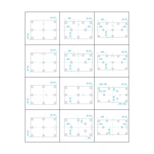 Душевой поддон прямоугольный RGW ST-W Белый, Выбрать цвет: Белый, Выбрать размер: 1000*1200, изображение 22
