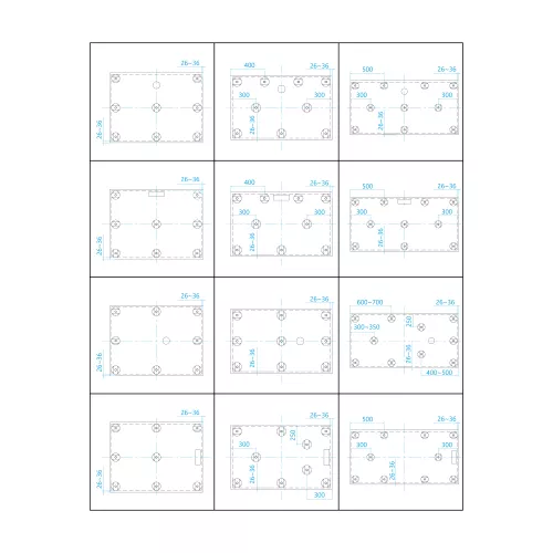 Душевой поддон прямоугольный RGW GWS-21, Выбрать размер: 800x1200, изображение 5