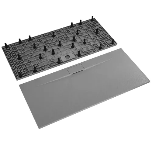 Душевой поддон прямоугольный RGW TKS-Gr Серый, Выбрать цвет: Серый, Тип поддона: Низкий, Выбрать размер: 80х200, изображение 11