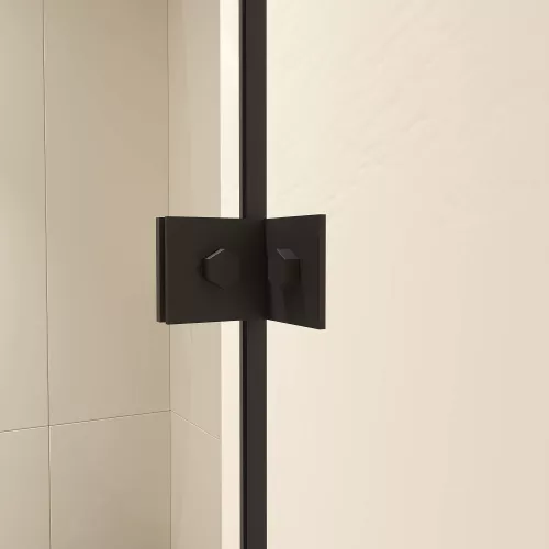 Душевой уголок RGW CL-046B, Цвет стекла: прозрачное, Цвет профиля: Черный, Выбрать размер: 900x800, изображение 9