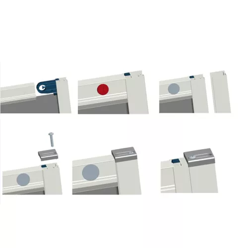 Душевой уголок RGW CL-54, Цвет стекла: прозрачное, Цвет профиля: Хром, Выбрать размер: 1000x1000, изображение 6