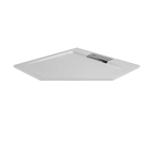 Душевой поддон трапеция RGW STA-61W Белый, Выбрать цвет: Белый, Выбрать размер: 900x900, изображение 7