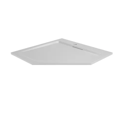 Душевой поддон трапеция RGW STA-61W Белый, Выбрать цвет: Белый, Выбрать размер: 900x900, изображение 5