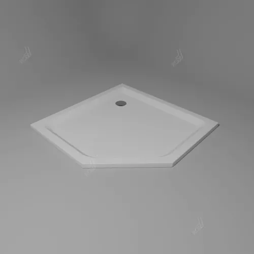 Душевой поддон трапеция RGW LUX/TN-TR  100х100, изображение 5