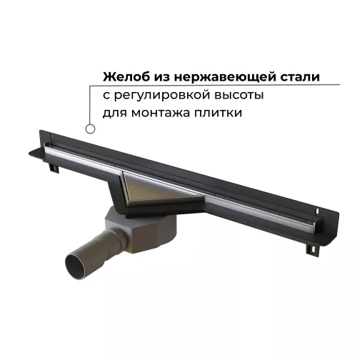 Душевой трап RGW SDR-60  хром, изображение 18