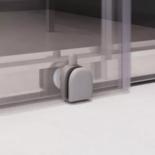 Душевой уголок Dolphin TN-31, Цвет стекла: прозрачное, Цвет профиля: Хром, Выбрать размер: 800x800, изображение 5