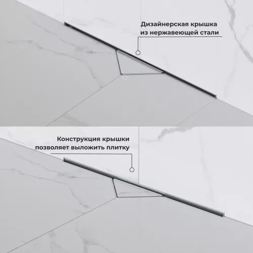 Душевой трап RGW SDR-60  хром, изображение 11