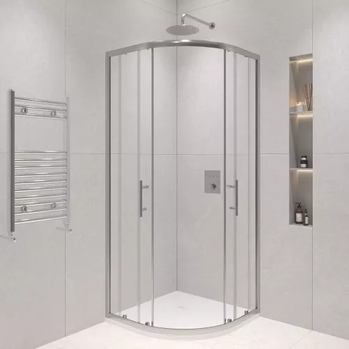 Душевой уголок RGW PA-51, Цвет стекла: прозрачное, Цвет профиля: Хром, Выбрать размер: 1000x1000, изображение 3
