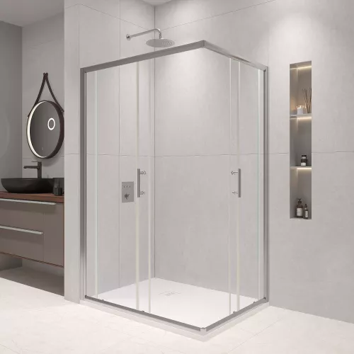 Душевой уголок RGW PA-146, Цвет стекла: прозрачное, Цвет профиля: Хром, Выбрать размер: 900x1200, изображение 4