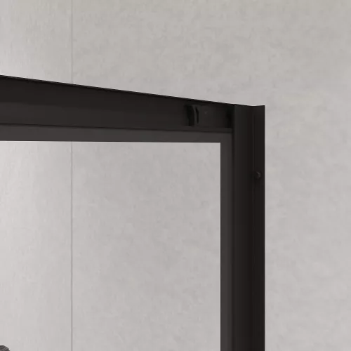 Душевой уголок RGW PA-51B, Цвет стекла: прозрачное, Цвет профиля: Черный, Выбрать размер: 100x100, изображение 6