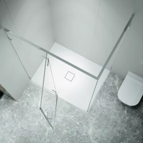 Душевой уголок RGW SV-040  прозрачное/хром, Цвет стекла: прозрачное, Цвет профиля: Хром, Выбрать размер: 1200x1000, изображение 3