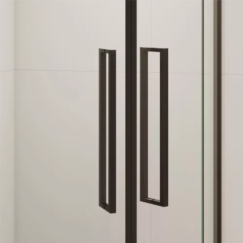 Душевой уголок RGW SV-53B прозрачное/черный, Цвет стекла: прозрачное, Цвет профиля: Черный, Выбрать размер: 800x800, изображение 10