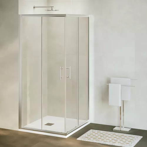 Комплект: Душевой уголок RGW PA-31 + Душевой поддон квадратный RGW ST-W Белый + Сифон для душевых поддонов RGW S-010 90 мм, изображение 9