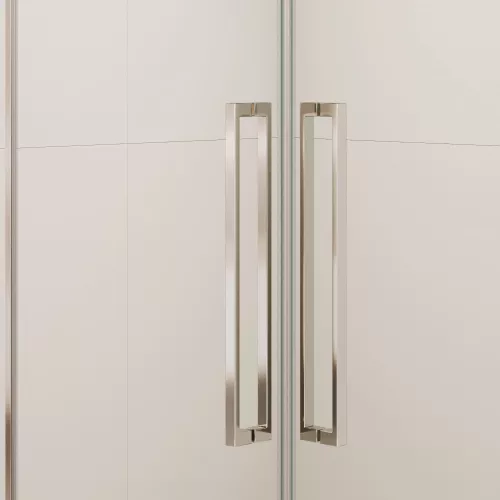 Душевой уголок RGW SV-33 прозрачное/хром, Цвет стекла: прозрачное, Цвет профиля: Хром, Выбрать размер: 100х100, изображение 7