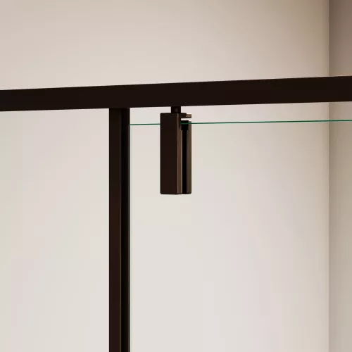 Душевой уголок RGW SV-33B прозрачное/черный, Цвет стекла: прозрачное, Цвет профиля: Черный, Выбрать размер: 90х90, изображение 6