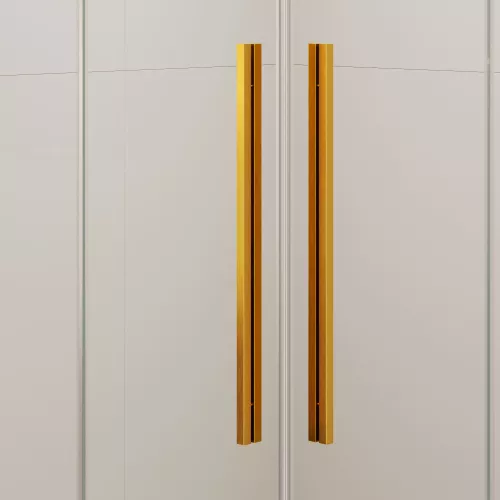 Душевой уголок RGW SV-31G, Цвет стекла: прозрачное, Цвет профиля: Золото BRUSH, Выбрать размер: 900x900, изображение 7