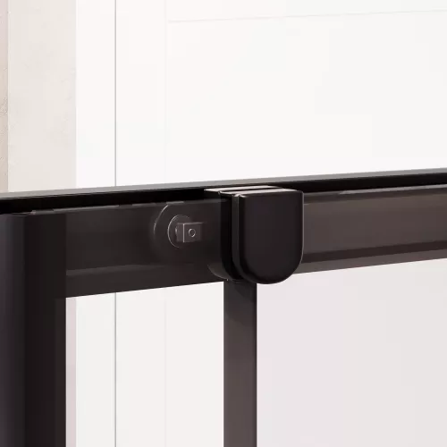 Душевой уголок RGW PA-34B, Цвет стекла: шелкография, Цвет профиля: Черный, Выбрать размер: 800x800, изображение 7