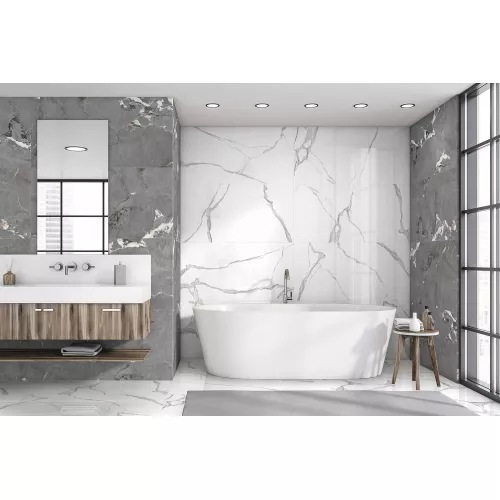 Керамогранит Anima_GT Белый полированный, Выбрать размер: 60х60, изображение 10