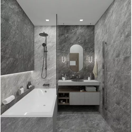 Керамогранит кер. Thor_GT Серый, Выбрать цвет: Серый, Выбрать размер: 60х60, изображение 9