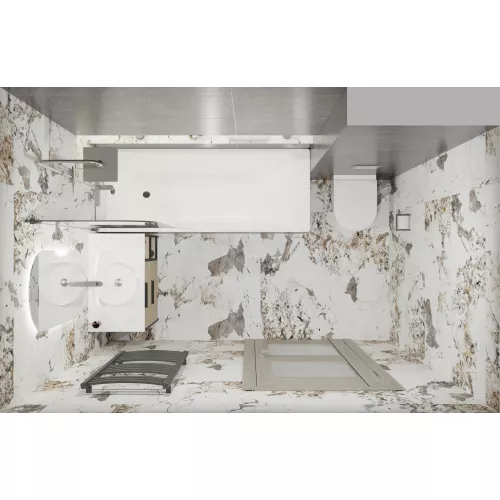 Керамогранит Laurent_GT Белый 60x120, изображение 16