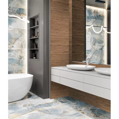 Керамогранит Kolan_GT Темно-коричневый 60x120, Выбрать цвет: Темно-коричневый, изображение 13