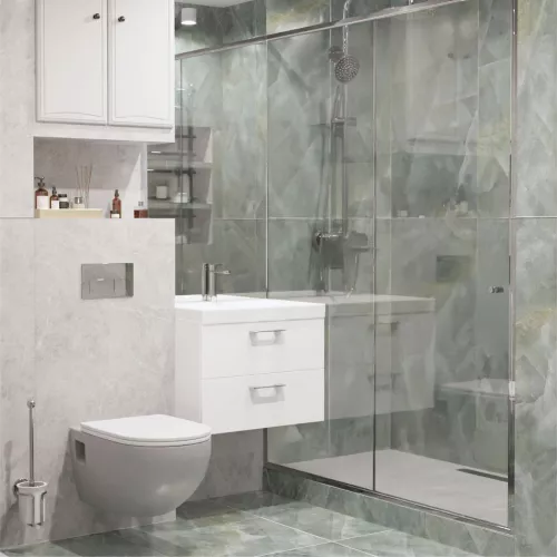 Керамогранит Solis_GT Светло-серый 60x120, изображение 6